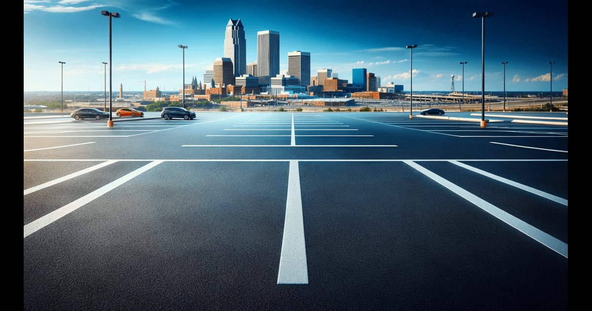 Cheap Asphalt Parking Lot Paving In Tulsa