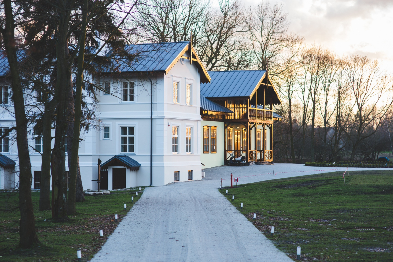 concrete driveway