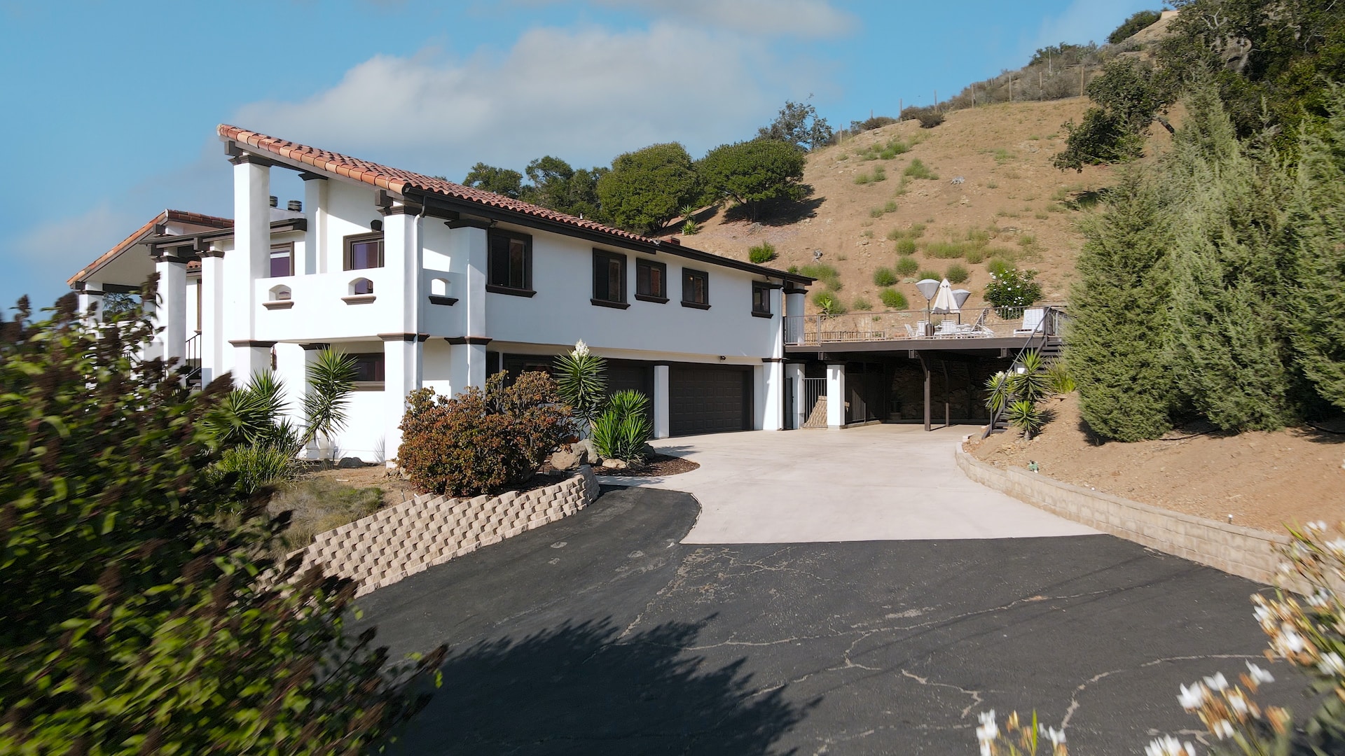 concrete driveway