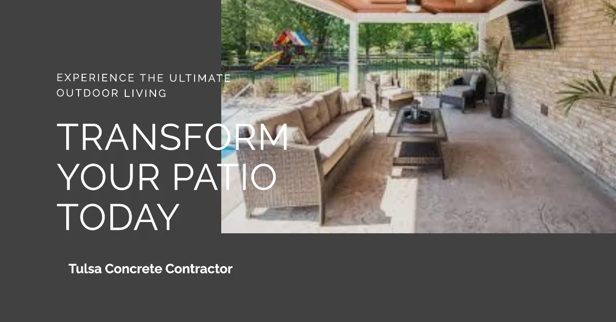 Transform your patio today with professional patio remodeling services in Tulsa.
