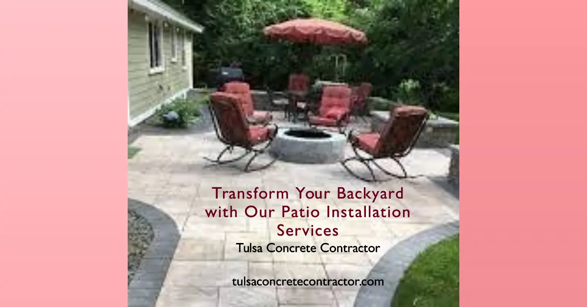 professional patio installers in tulsa