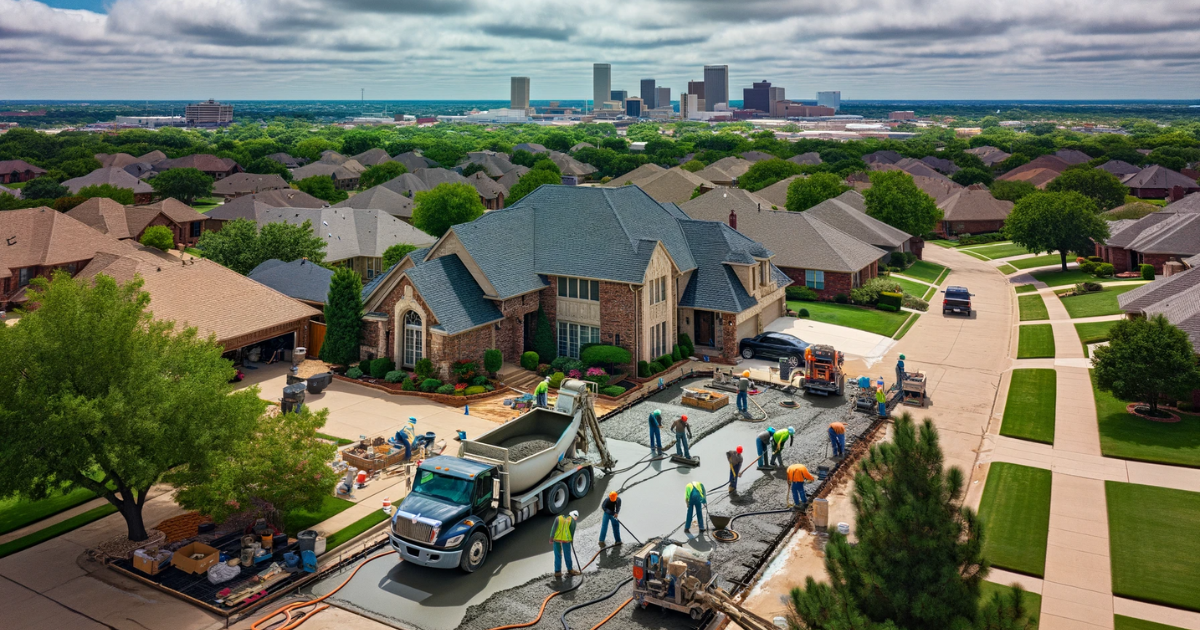 Residential Concrete Contractors In Tulsa Oklahoma
